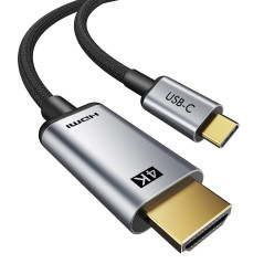 CABO USB-C M PARA HDMI M 4K 1MT MANHATTAN