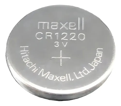 PILHA MOEDA MAXELL CR1220 1UN 3V