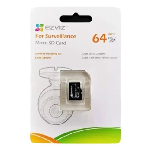 CARTÃO DE MEMORIA EZVIZ 64GB