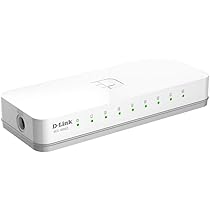 SWITCH DLINK 8 PORTAS 10/100 S/ GESTÃO PLASTICO