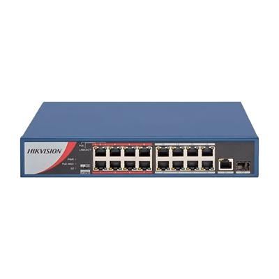 SWITCH HIKVISION 16 CANAIS POE