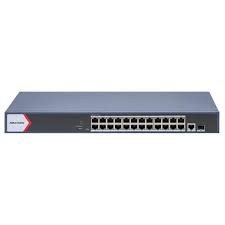 SWITCH HIKVISION 24 PORTAS POE GIGABIT SMART