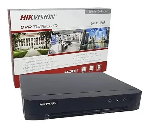 DVR HIKVISION 04 CANAIS TURBO HD