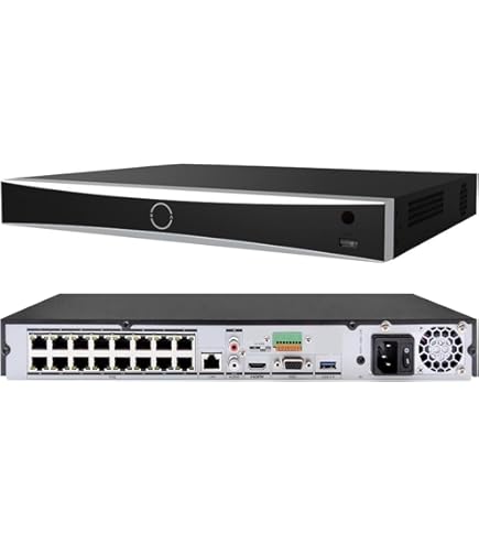 NVR HIKVISION 16 CANAIS ACUSENSE S/POE