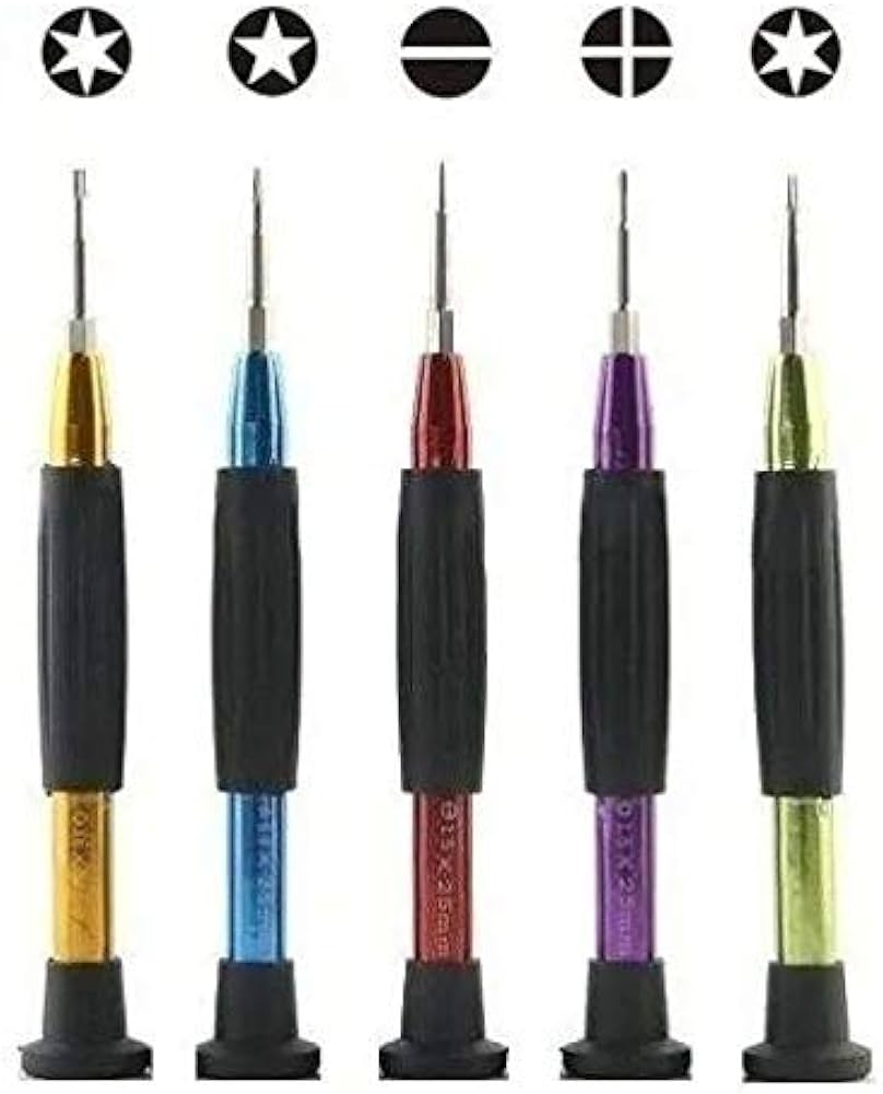 KIT DE 5 CHAVES DE ALTA PRECISÃO