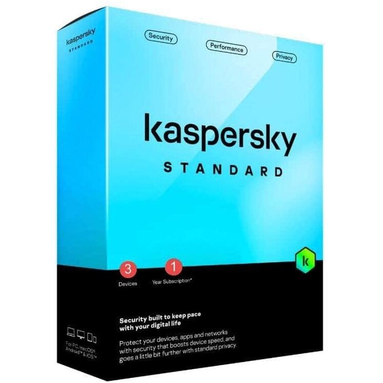 ANTIVIRUS KASPERSKY SW STANDARD 3 PCS - Imagem 2