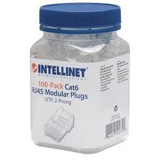 POTE CONECTOR RJ45 100UN