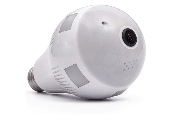 CAMERA PANORAMICA LAMPADA WI-FI IP