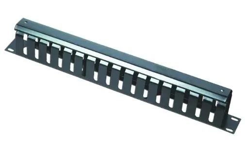 PASSACABO 1U WP RACK ESCOVA PRETO